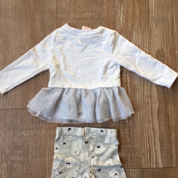 *SOLD* 💜👻Ghost Tutu Halloween Matching Outfit - Picture 8 of 8